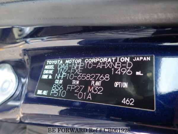 2017 TOYOTA AQUA                                  HYBRID S STYLE BLACK - Image 43