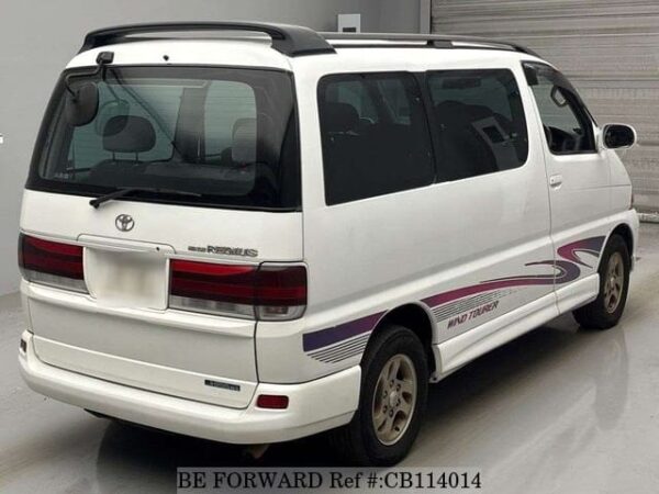 1998 TOYOTA REGIUS WAGON                                  WIND TOURER WHITE VERSION - Image 2